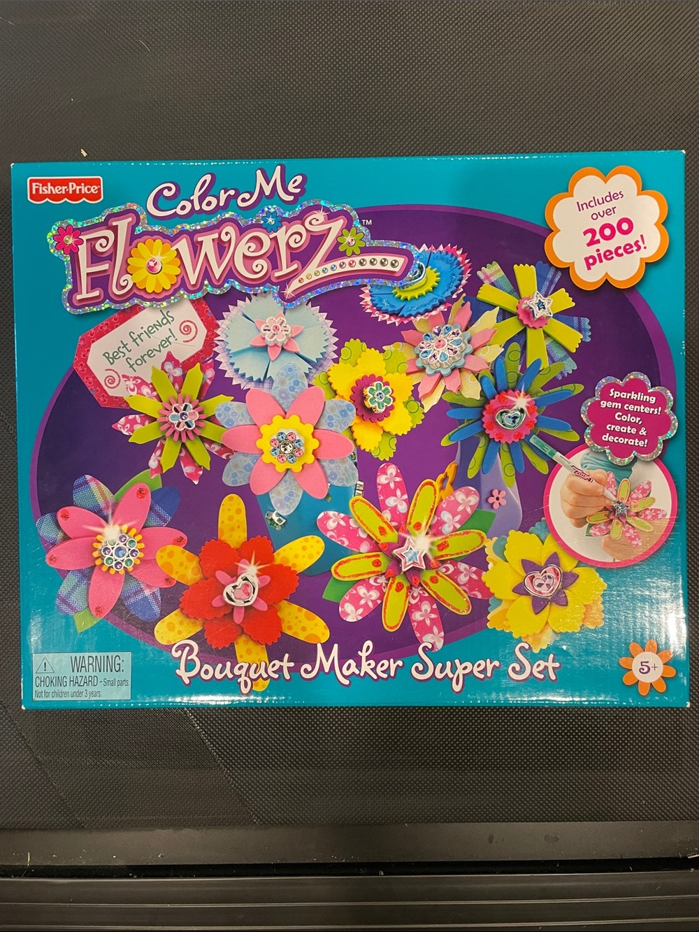 Fisher-Price Color Me Flower Bouquet Maker Super Set - Bright Multicolor
